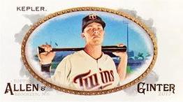2017 Topps Allen & Ginter - Mini Red Brooklyn Back #300 Max Kepler Front