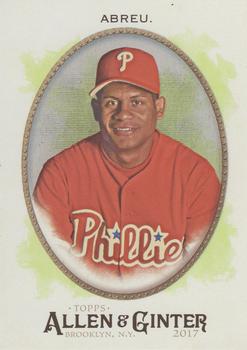 2017 Topps Allen & Ginter - Foil #82 Bobby Abreu Front