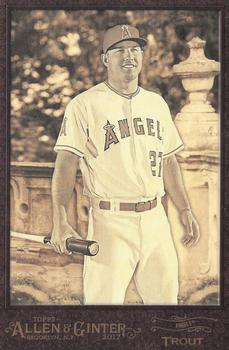 2017 Topps Allen & Ginter - Box Loader #BL-MT Mike Trout Front