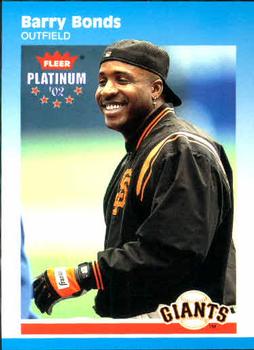 2002 Fleer Platinum #226 Barry Bonds Front