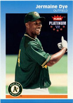 2002 Fleer Platinum #77 Jermaine Dye Front