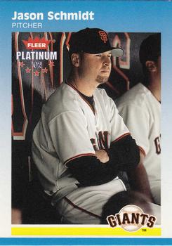 2002 Fleer Platinum #53 Jason Schmidt Front