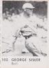 1950 Baseball Stars Strip Cards (R423) #103 George Sisler Front