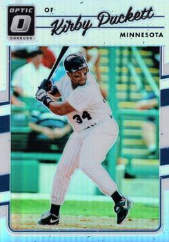 2017 Donruss Optic - Holo #160 Kirby Puckett Front