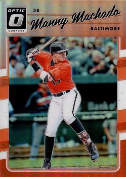 2017 Donruss Optic - Orange #73 Manny Machado Front