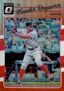 2017 Donruss Optic - Orange #79 Xander Bogaerts Front