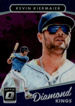 2017 Donruss Optic - Purple #27 Kevin Kiermaier Front