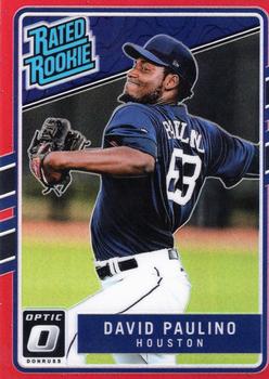 2017 Donruss Optic - Red #47 David Paulino Front