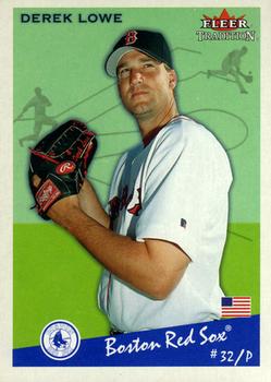 2002 Fleer Tradition #166 Derek Lowe Front