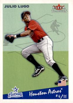 2002 Fleer Tradition #202 Julio Lugo Front