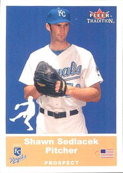 2002 Fleer Tradition Update #U32 Shawn Sedlacek Front