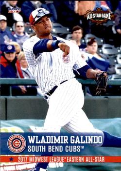 2017 Choice Midwest League All-Stars #23 Wladimir Galindo Front