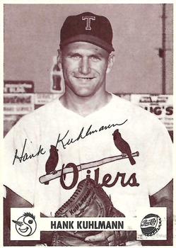 1962 Pepsi Tulsa Oilers #NNO Hank Kuhlmann Front