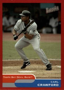 2004 Bazooka - Red Chunks #138 Carl Crawford Front