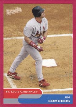 2004 Bazooka - Red Chunks #210 Jim Edmonds Front