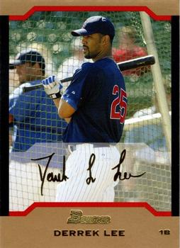 2004 Bowman - Gold #23 Derrek Lee Front