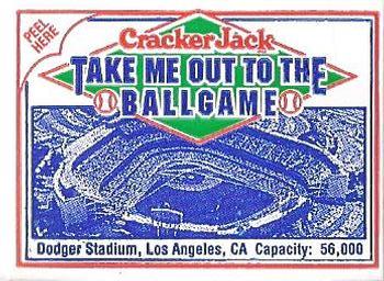 1993 Cracker Jack 1915 Replicas - Take Me Out to the Ballgame  / Stadiums #NNO Dodger Stadium Front