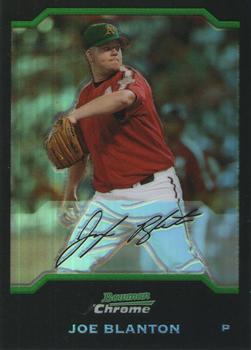 2004 Bowman Draft Picks & Prospects - Chrome Refractors #BDP122 Joe Blanton Front