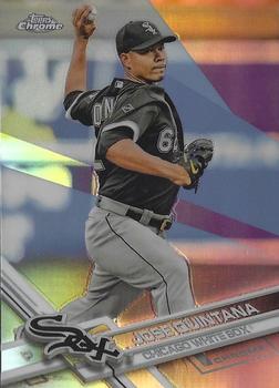 2017 Topps Chrome - Refractor #30 Jose Quintana Front