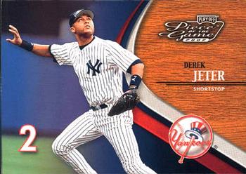 2002 Playoff Piece of the Game #12 Derek Jeter Front