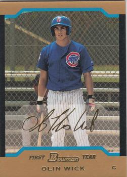 2004 Bowman Draft Picks & Prospects - Gold #BDP72 Olin Wick Front