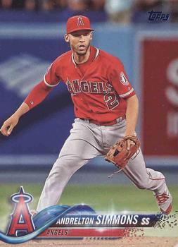2018 Topps #15 Andrelton Simmons Front