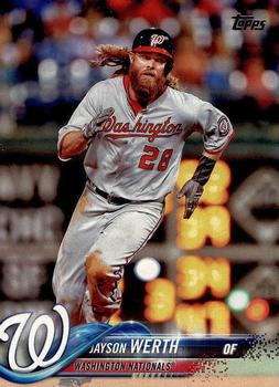 2018 Topps #28 Jayson Werth Front