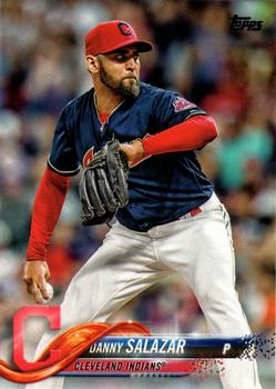 2018 Topps #38 Danny Salazar Front