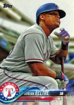 2018 Topps #254 Adrian Beltre Front