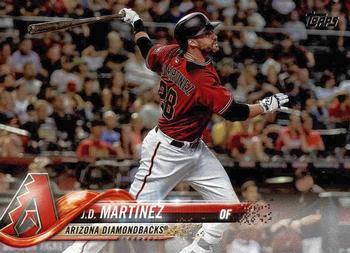 2018 Topps #257 J.D. Martinez Front