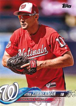 2018 Topps #58 Ryan Zimmerman Front