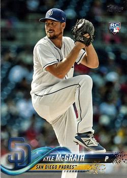 2018 Topps #376 Kyle McGrath Front