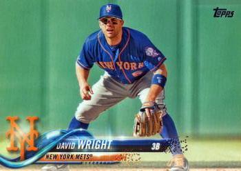 2018 Topps #588 David Wright Front