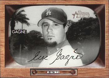 2004 Bowman Heritage - Black and White #21 Eric Gagne Front