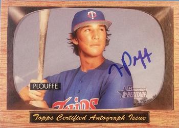 2004 Bowman Heritage - Signs of Greatness #SGA-TP Trevor Plouffe Front