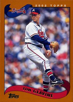 2002 Topps #390 Tom Glavine Front