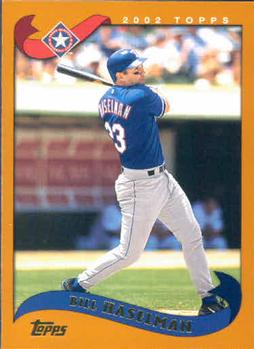 2002 Topps #496 Bill Haselman Front