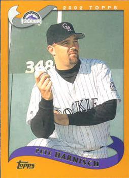 2002 Topps #498 Pete Harnisch Front