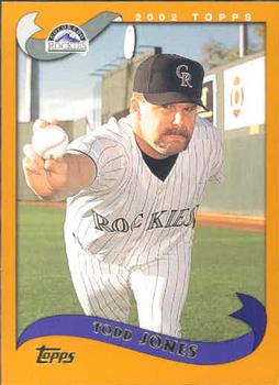 2002 Topps #552 Todd Jones Front