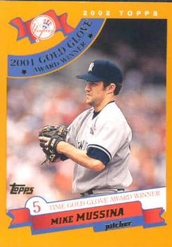2002 Topps #696 Mike Mussina Front