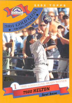 2002 Topps #707 Todd Helton Front