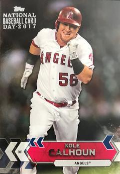 2017 Topps National Baseball Card Day - Los Angeles Angels #ANG-5 Kole Calhoun Front