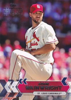 2017 Topps National Baseball Card Day - St. Louis Cardinals #STL-9 Adam Wainwright Front