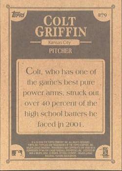 2002 Topps 206 #279 Colt Griffin Back