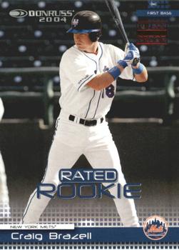 2004 Donruss - Press Proofs Red #41 Craig Brazell Front