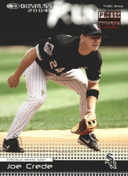 2004 Donruss - Press Proofs Red #103 Joe Crede Front