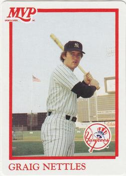 1990 MVP Baseball All-Star Card Game #19 Graig Nettles Front