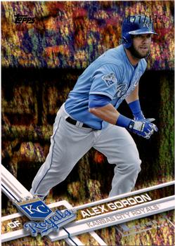 2017 Topps - Sparkle Foil #445 Alex Gordon Front