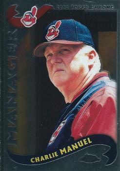 2002 Topps Chrome #301 Charlie Manuel Front