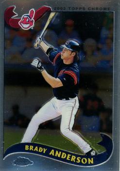 2002 Topps Chrome #471 Brady Anderson Front